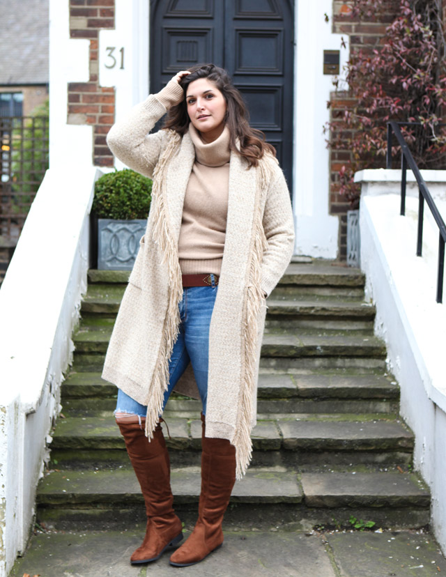 Polo Ralph Lauren Fringed Cardigan Polo Ralph Lauren Fringed Cardigan