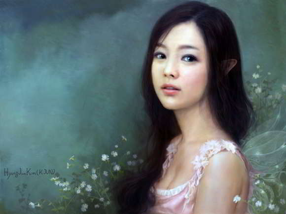 Karya Digital Art Painting Kim Hyung Jun