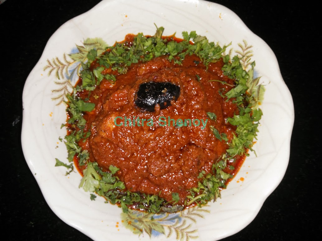 Chitra Shenoy's Kitchen... From my kitchen to your tummy Spicy red hot prawn curry
