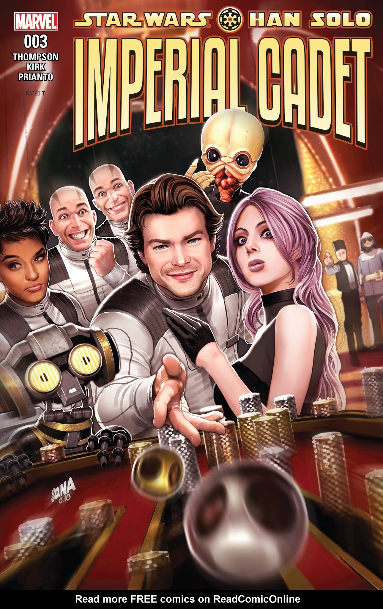 Read online Star Wars: Han Solo - Imperial Cadet comic -  Issue #3 - 1