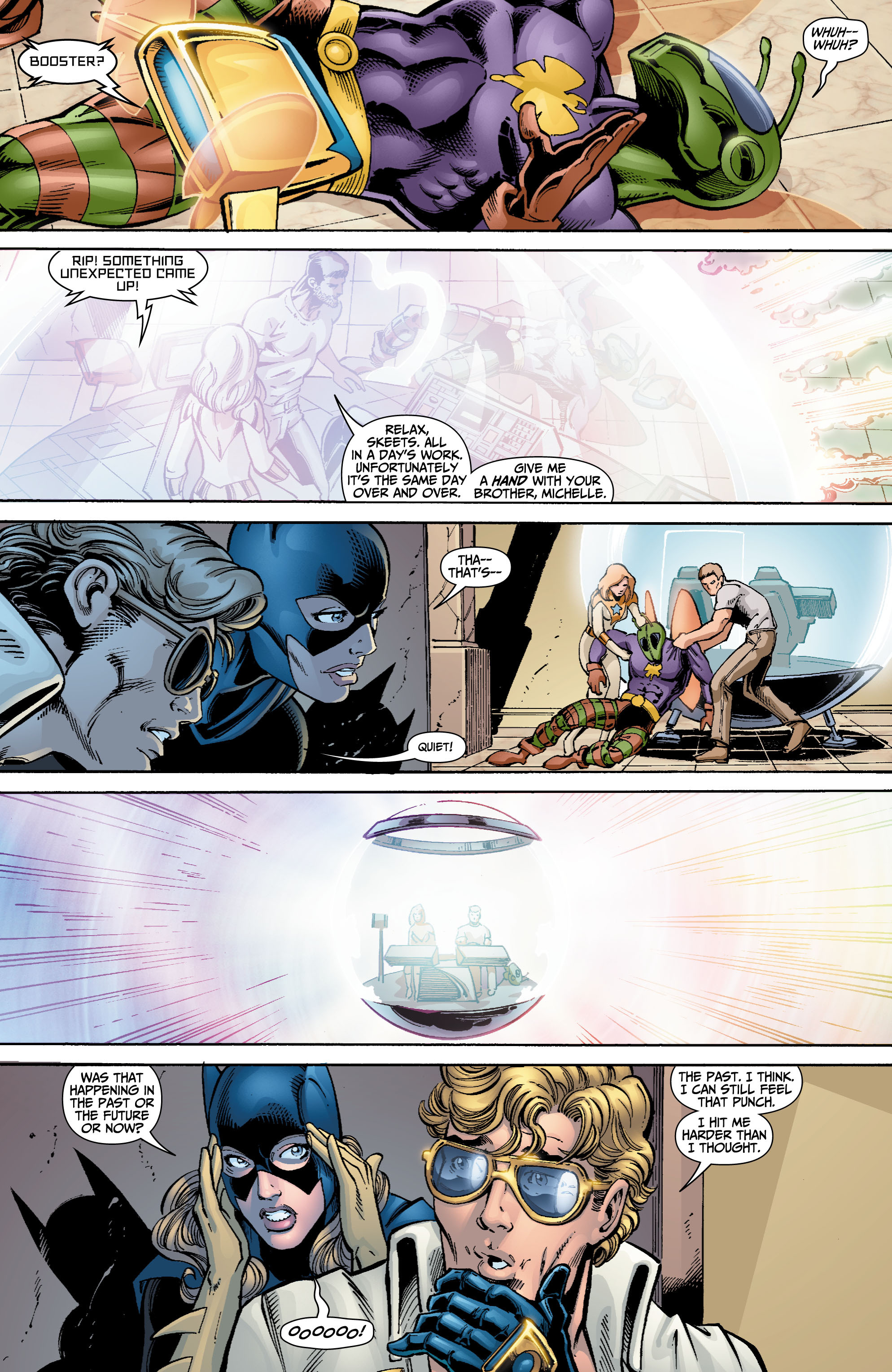 Read online Booster Gold (2007) comic -  Issue #12 - 16