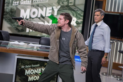 George Clooney and Jack O'Connell in Money Monster