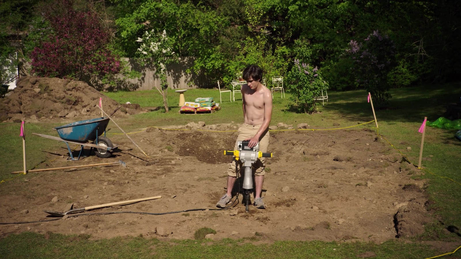 ausCAPS: Matt Shively and Joey Bragg shirtless in Father Of 