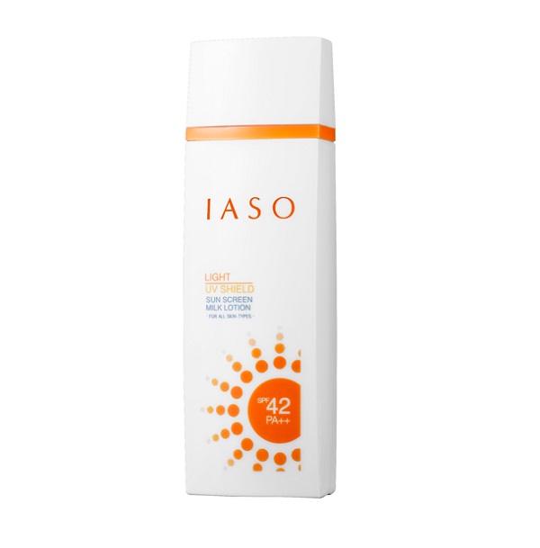 IASO Sua chong nang IASO UV Shield Sun Sreen Milk Lotion SPF42 PA