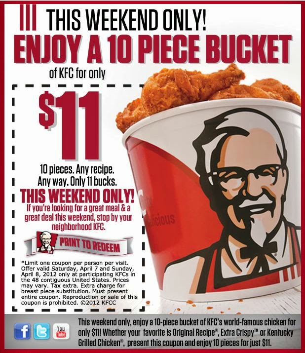 Free Printable Coupons Kfc Coupons Free Printable Coupons Kfc Coupons