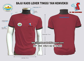 BAJU KAOS LEHER TINGGI