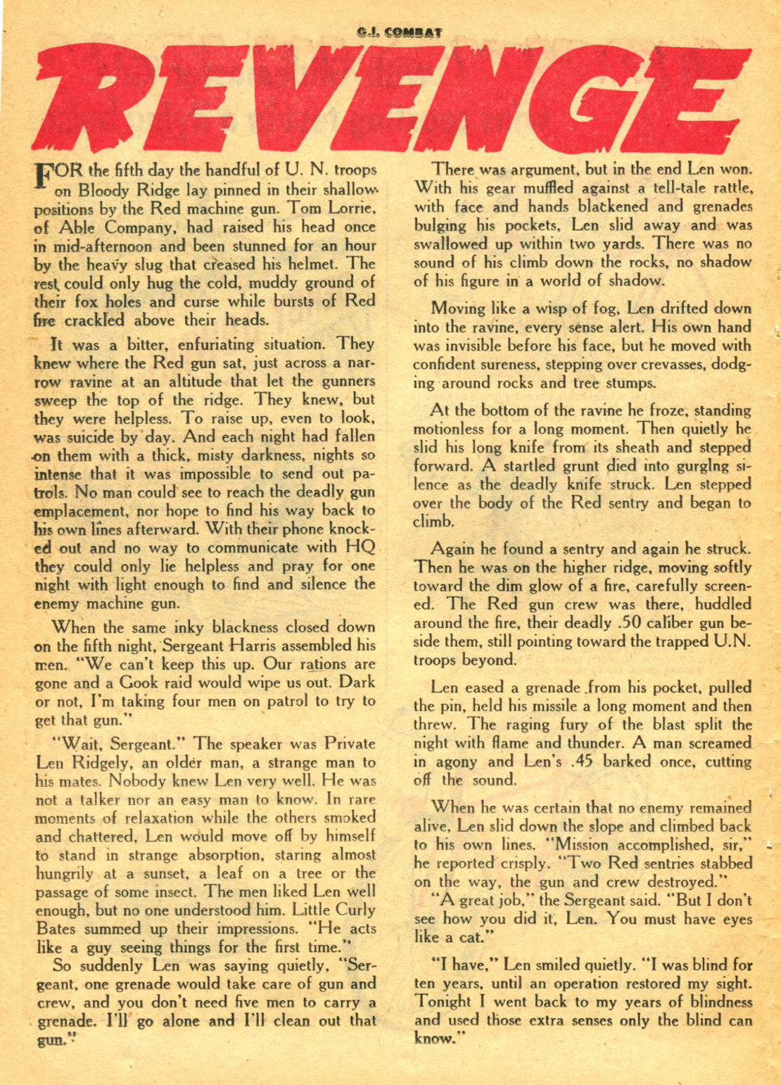 Read online G.I. Combat (1952) comic -  Issue #16 - 25