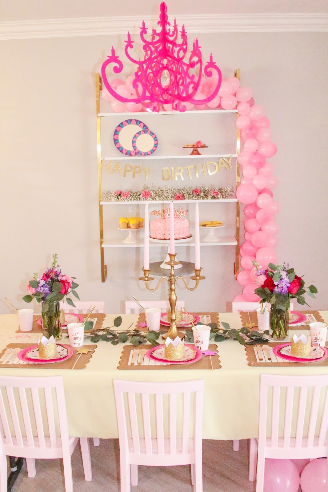 Beauty and the Beast Garden Party by popular party planning blogger Celebration Stylist