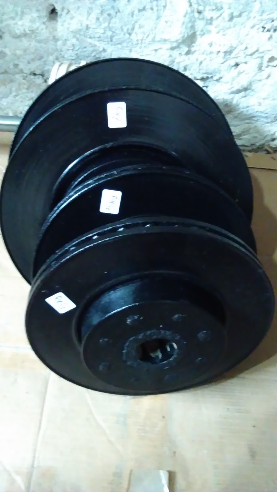 ACADEMIA CASEIRA: CONSTRUÇÃO DE ANILHAS COM DISCO DE FREIO