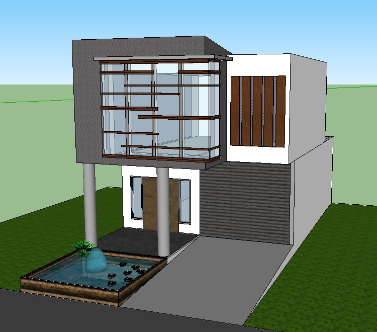  Gambar  Rumah  Modern Minimalis  6  x  15  m2 Siap Pakai Rancangan Rumah  dan Tata Ruang