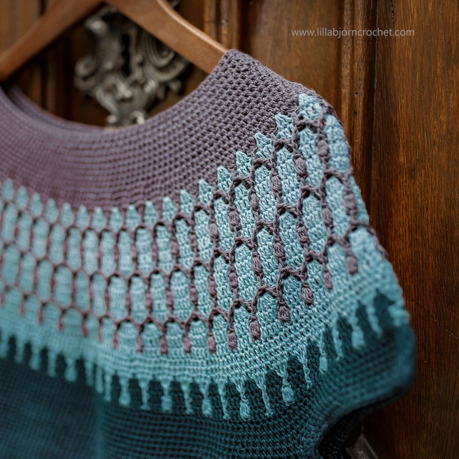 HULDRA Sweater_crochet pattern by www.lillabjorncrochet.com