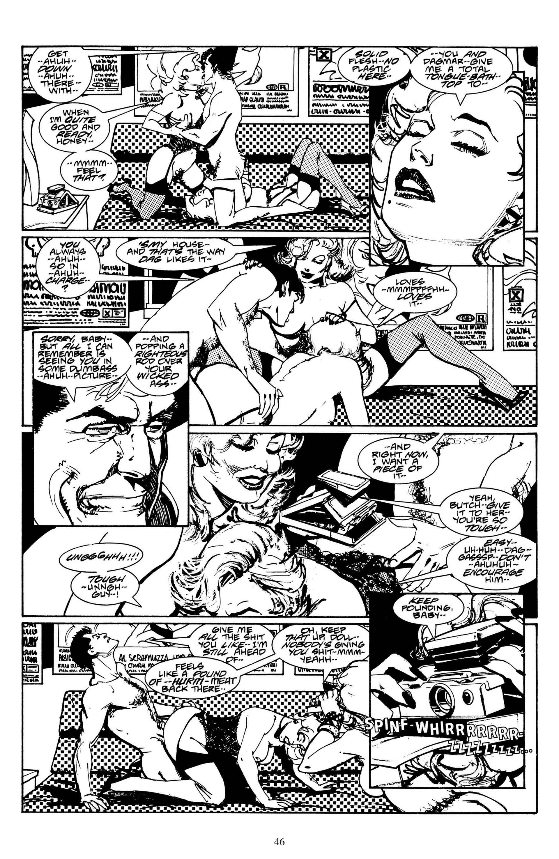 Read online Black Kiss comic -  Issue # TPB - 47