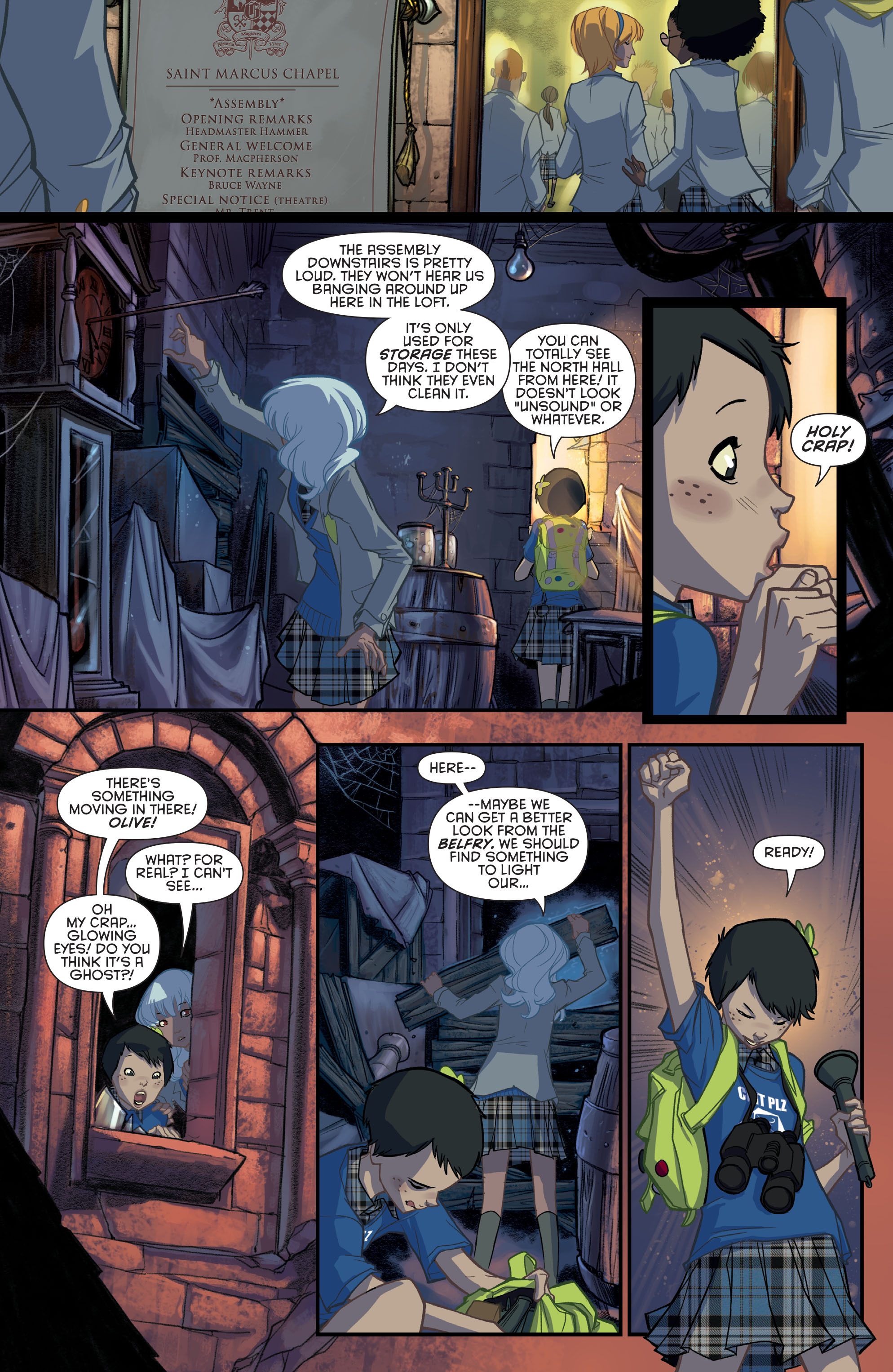 Read online Gotham Academy comic -  Issue #1 - 12