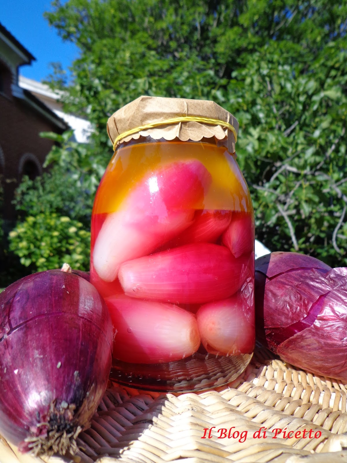 cipolle di tropea in agrodolce sotto vetro