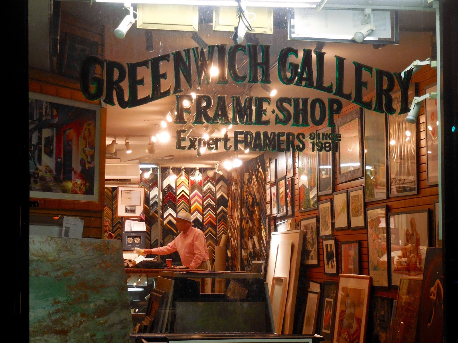 Jeremiah's Vanishing New York Greenwich Gallery Frame Shop