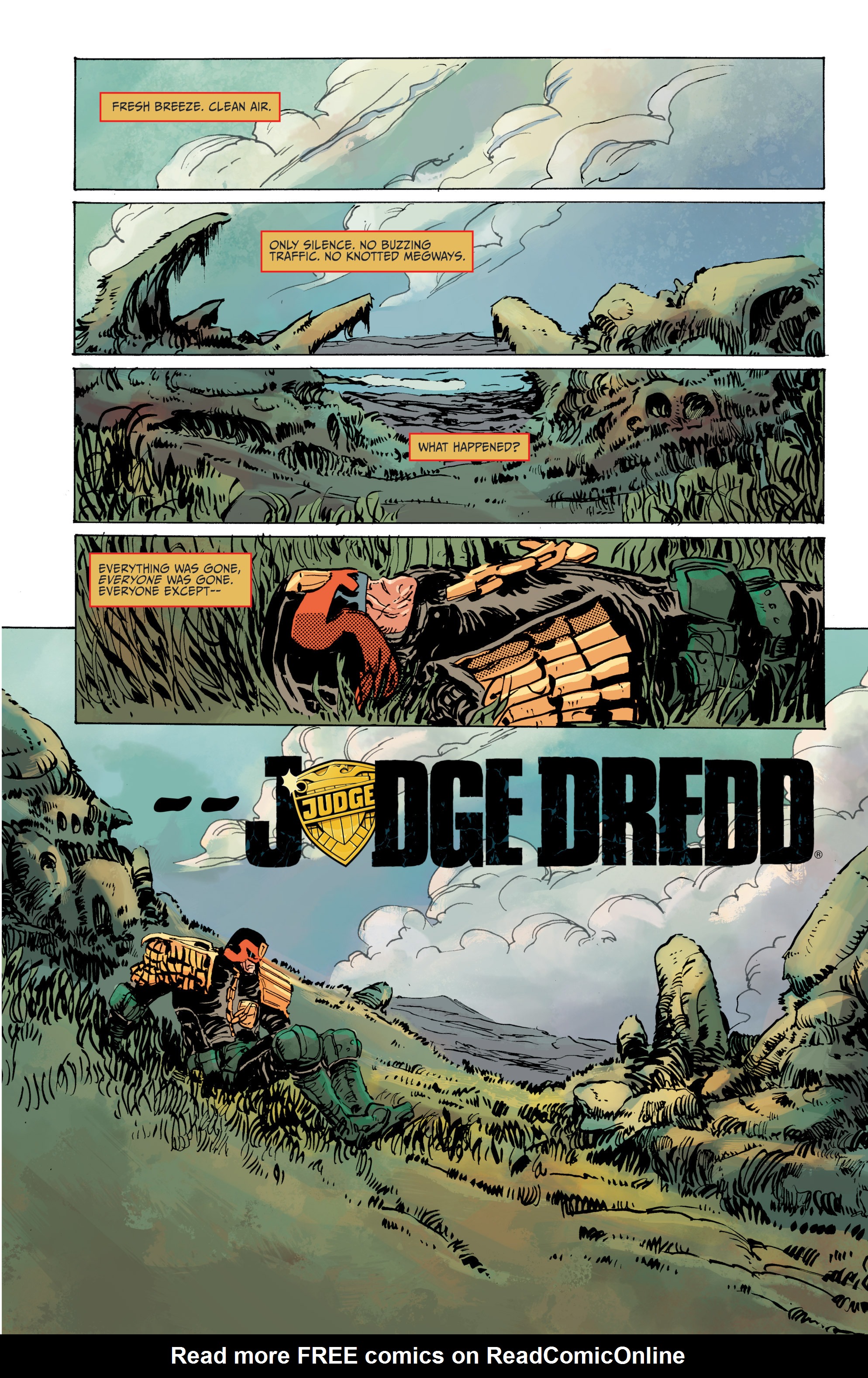 Read online Judge Dredd (2015) comic -  Issue #1 - 6