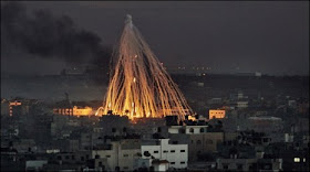 White phosphorus used as weapons in Gaza by israel