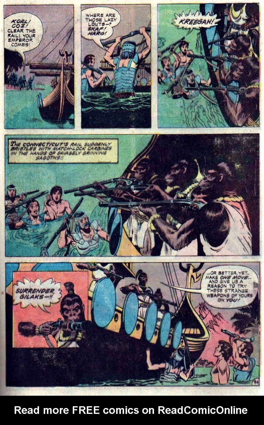 Read online Tarzan (1972) comic -  Issue #238 - 37