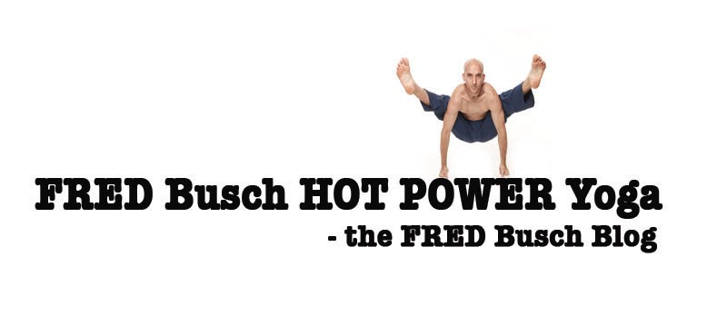 FRED Busch HOT POWER Yoga - the FRED Busch Blog - Yoga Teacher Training Instructor Course