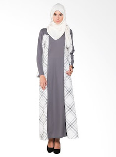 Dress muslim sederhana namun trendy
