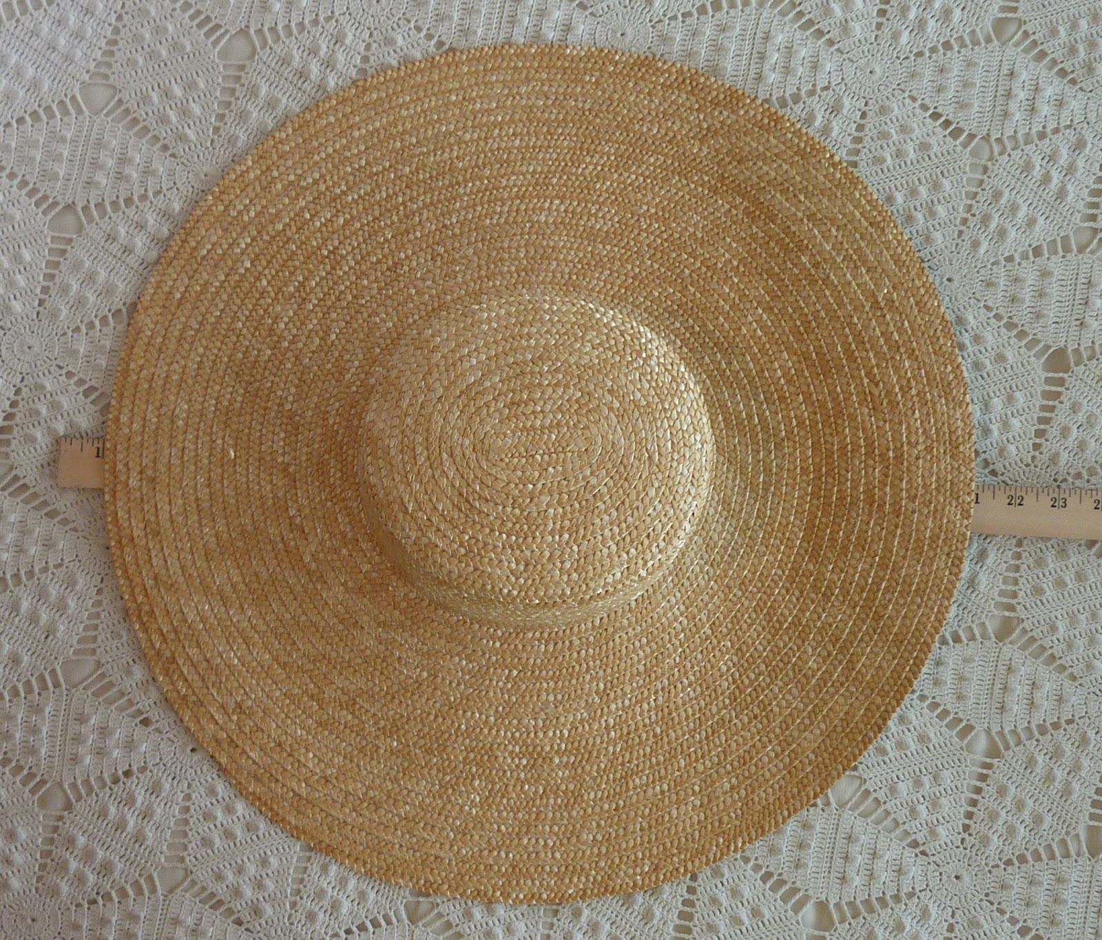 Beauty From Ashes: Starting on a Huge 1912 Hat for Mom's Croquet Dress!