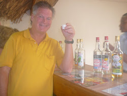 Me Sampling Rum -- Grenada Distilleries, outside St. George