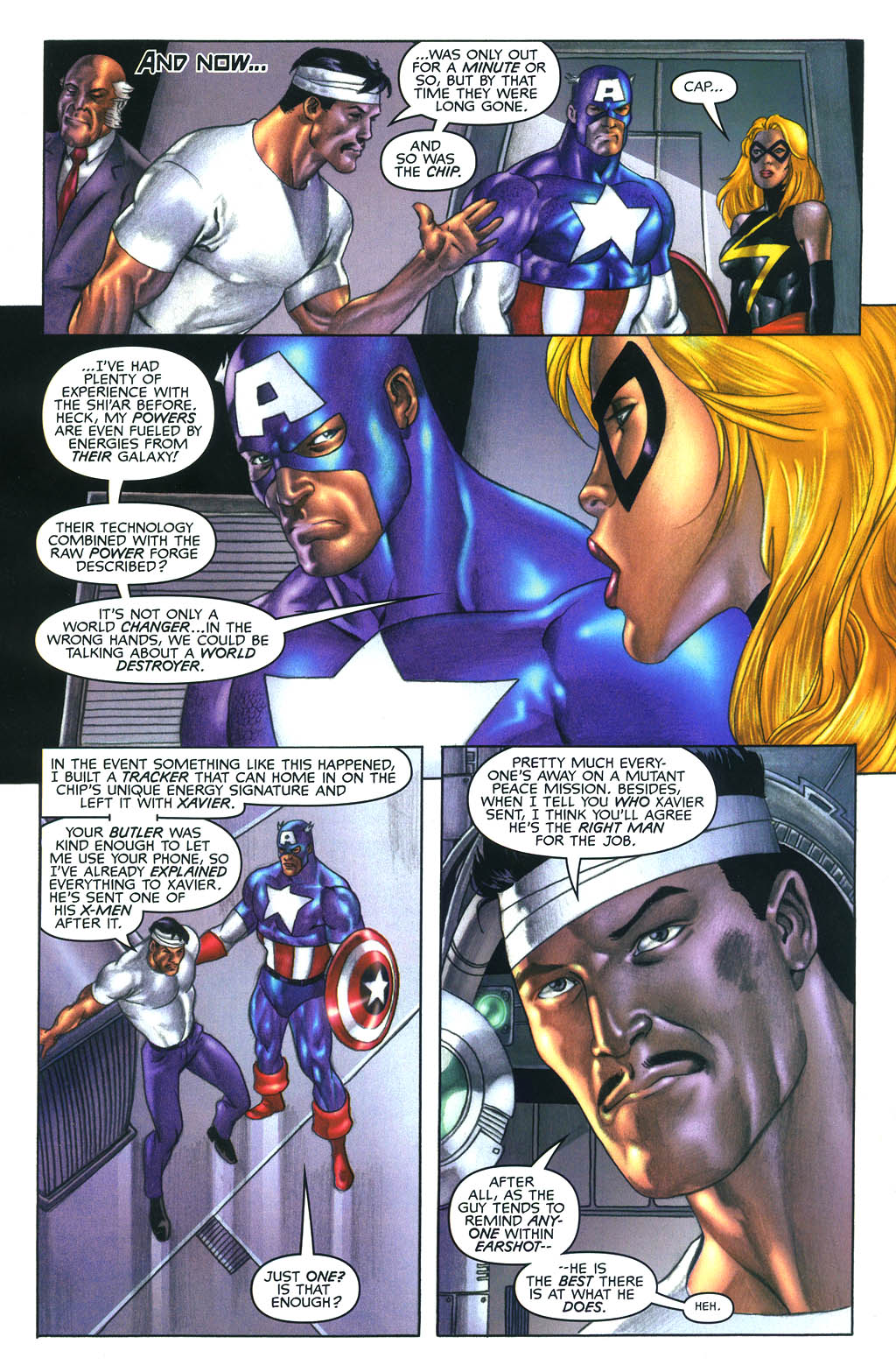 Read online Wolverine/Captain America comic -  Issue #1 - 12
