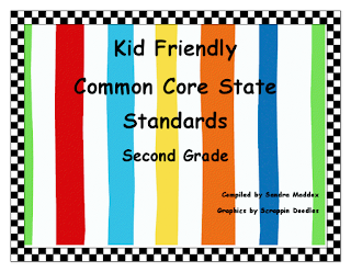 Literacy Minute: Second Grade Kid Friendly ELA CCSS Freebie