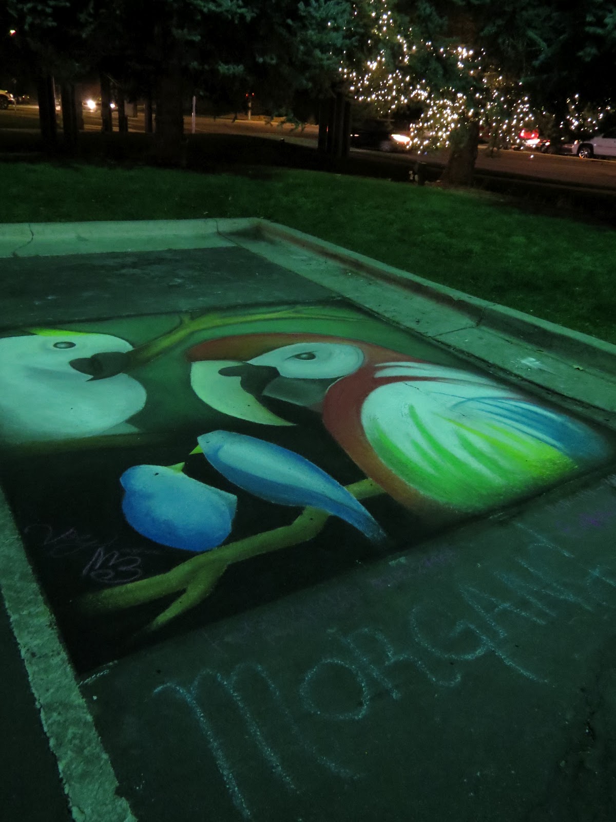 La Joie de Vivre Chalk the Block at Riverwoods