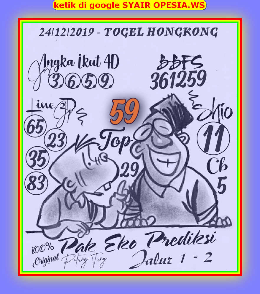 Kode Syair Hongkong 24 Desember 2019 Forum Syair Togel Hongkong Singapura Sydney