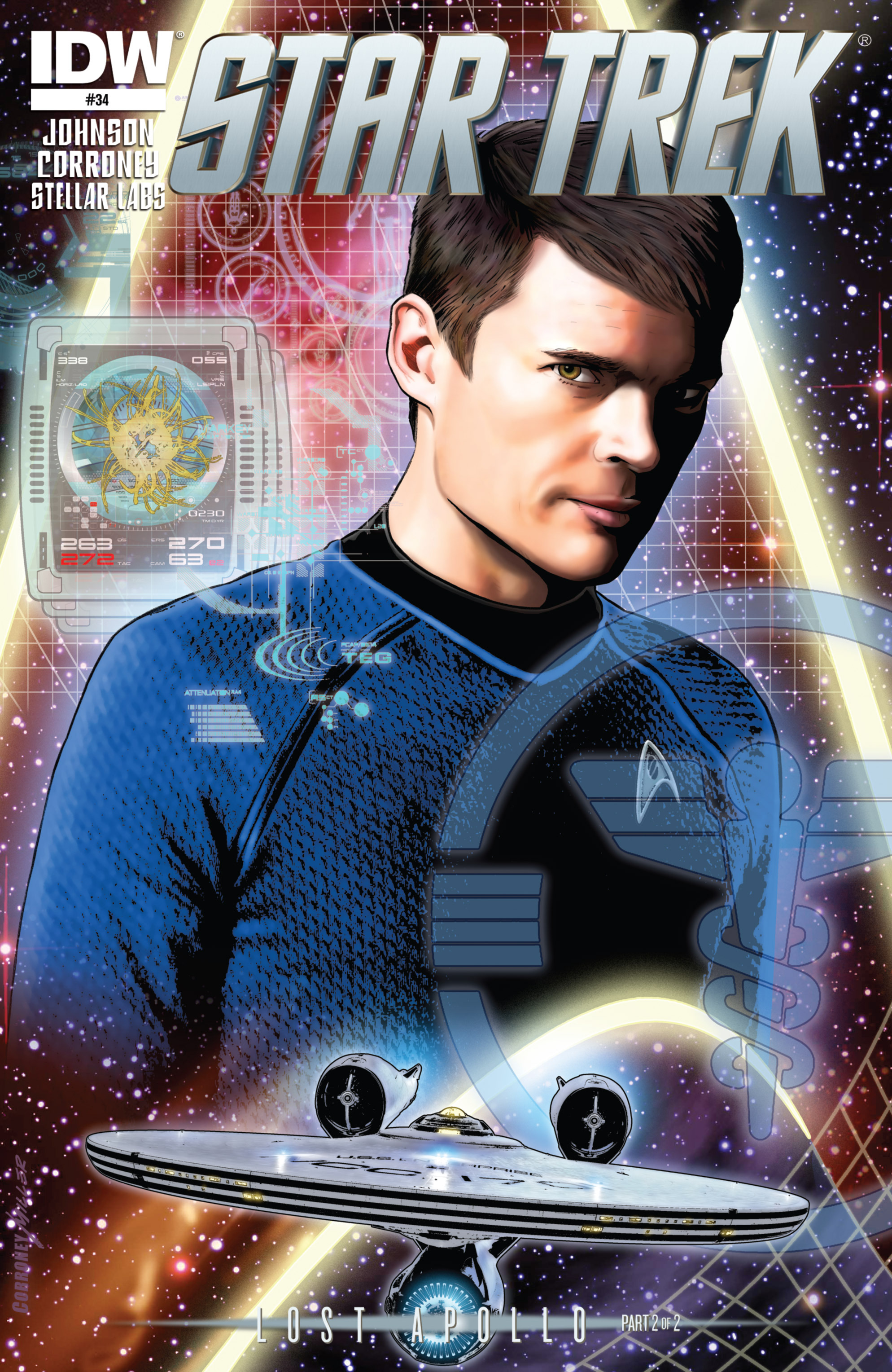 Read online Star Trek (2011) comic -  Issue #34 - 1