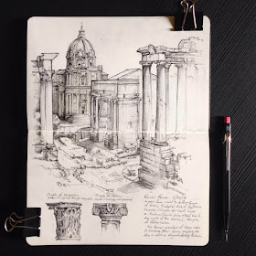 11-The-Roman-Forum-Jerome-Tryon-Moleskine-Book-with-Sketches-and-Notes-www-designstack-co