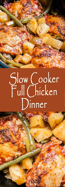 Slow Cooker Full Chicken Dinner Slow Cooker Full Chicken Dinner