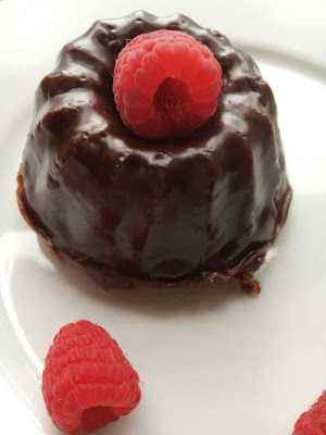 mini chocolate bundts with chocolate ganache FFAY #6