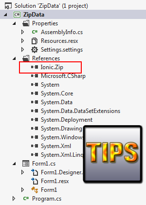 How to "Zip File and zip multiple file using C#"