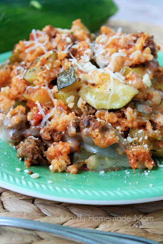 Crockpot Italian Zucchini Casserole Mostly Homemade Mom