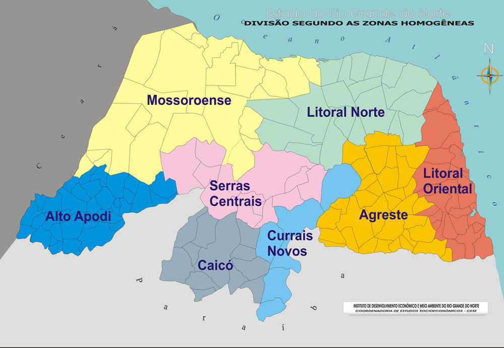 Mapas Do Rio Grande Do Norte Mapasblog