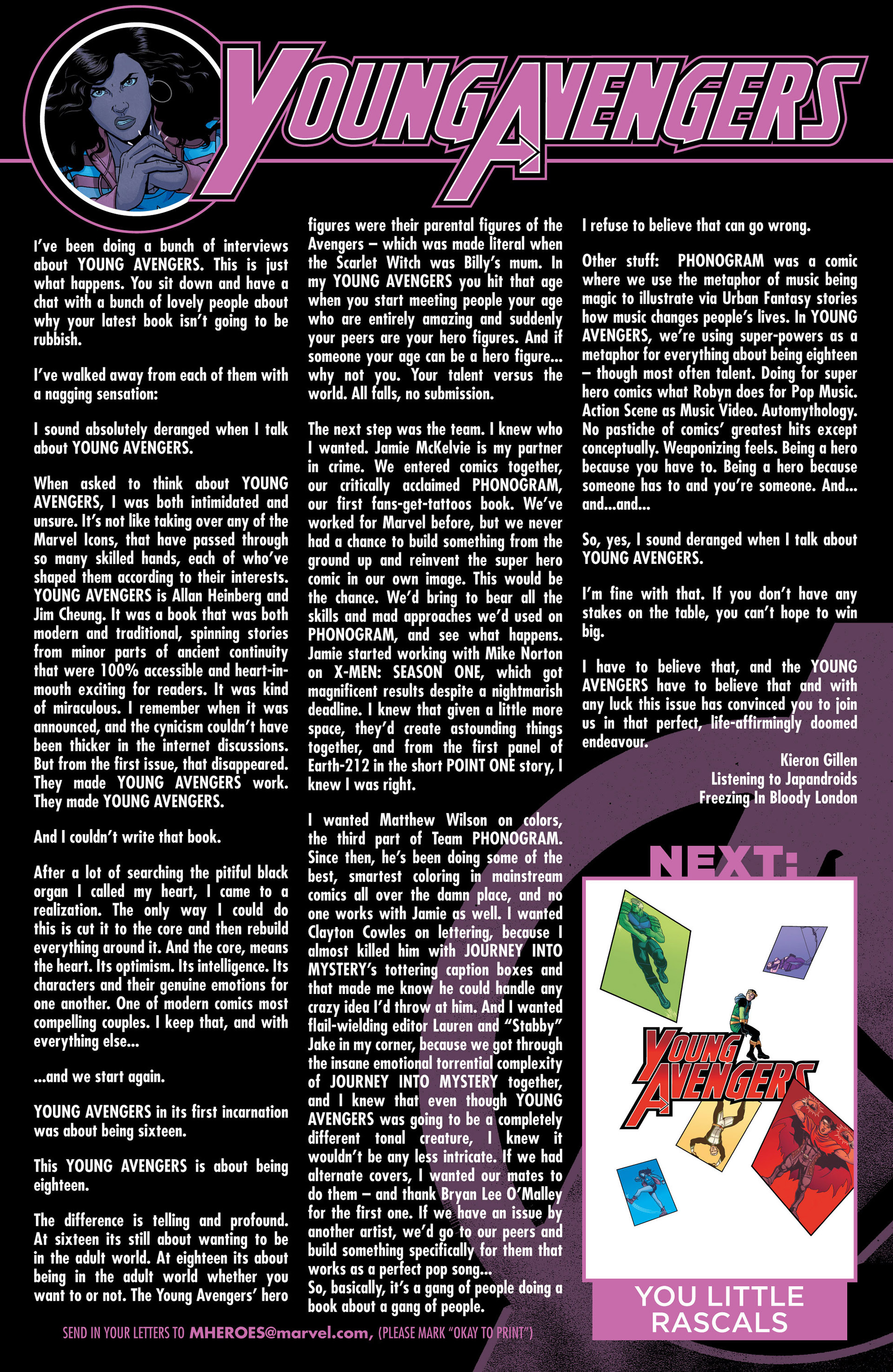 Read online Young Avengers (2013) comic -  Issue #1 - 21