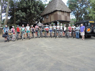 Deelnemers Kilimanjaro Bike Trail 2015