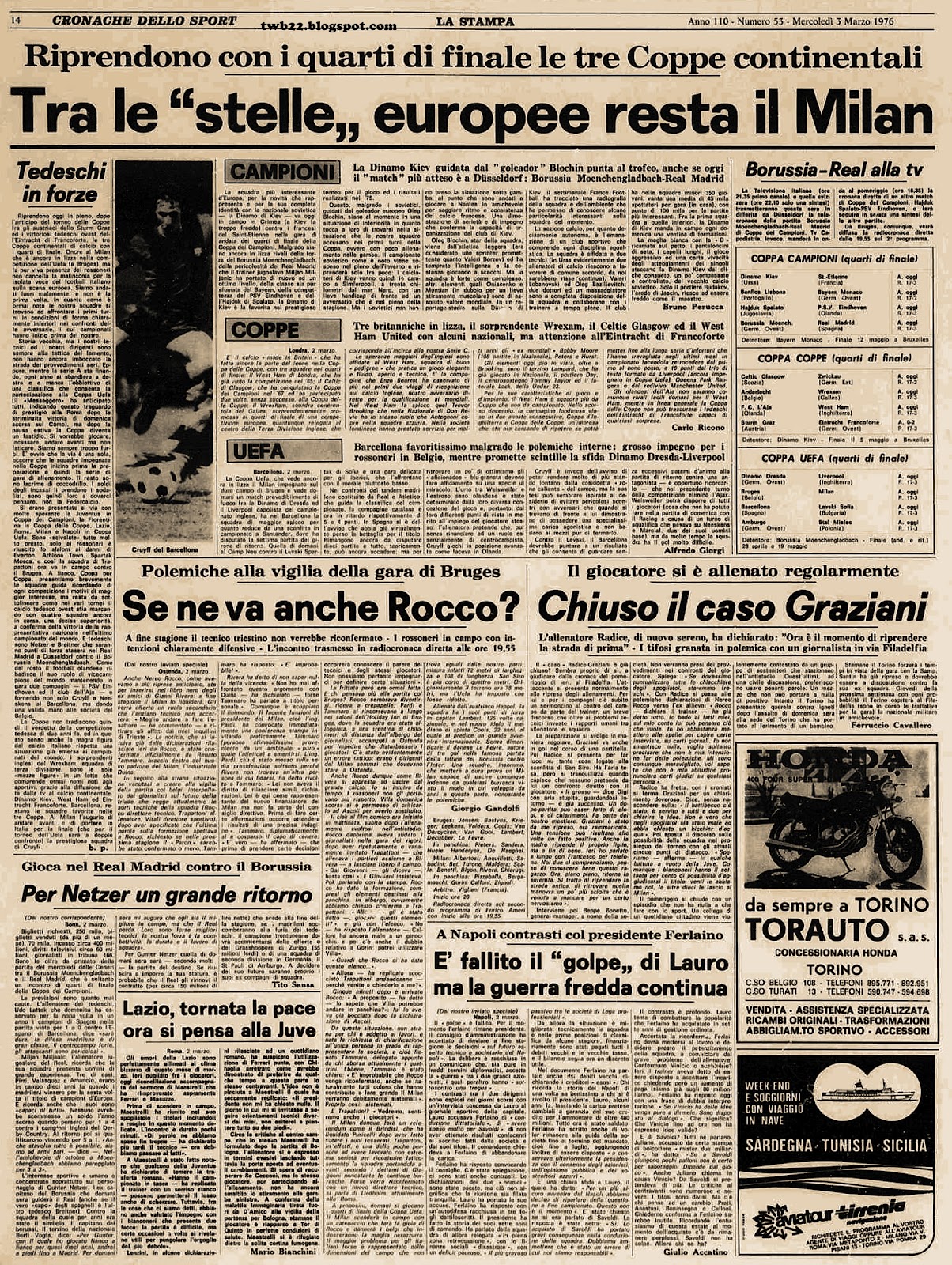 TWB22: Focus On : Uwe Seeler and Gunter Netzer , Legends