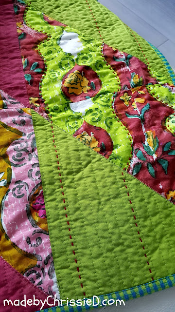 The Colour Drop Quilt by www.madebyChrissieD.com The Colour Drop Quilt by www.madebyChrissieD.com