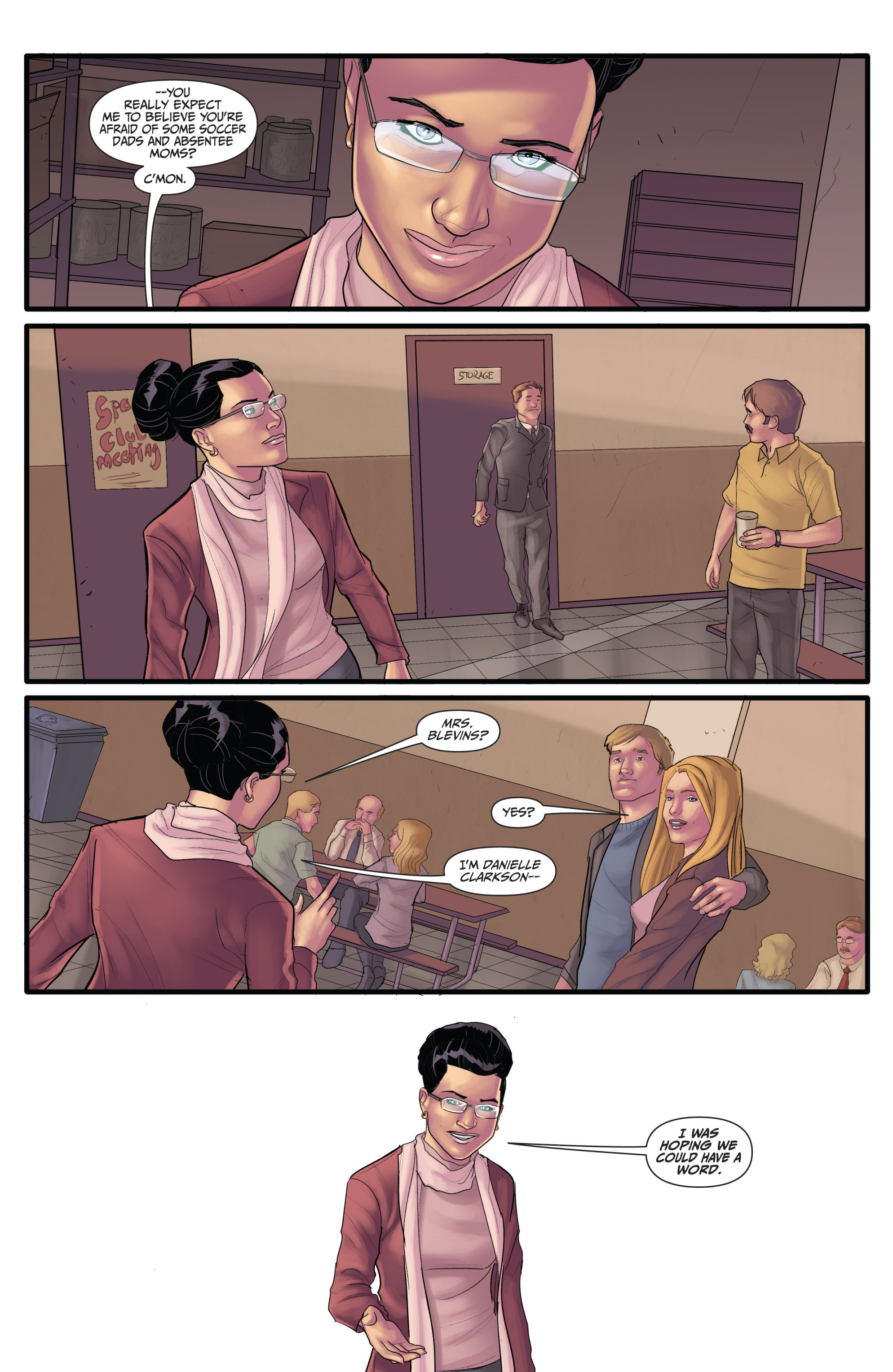 Read online Morning Glories comic -  Issue #27 - 23