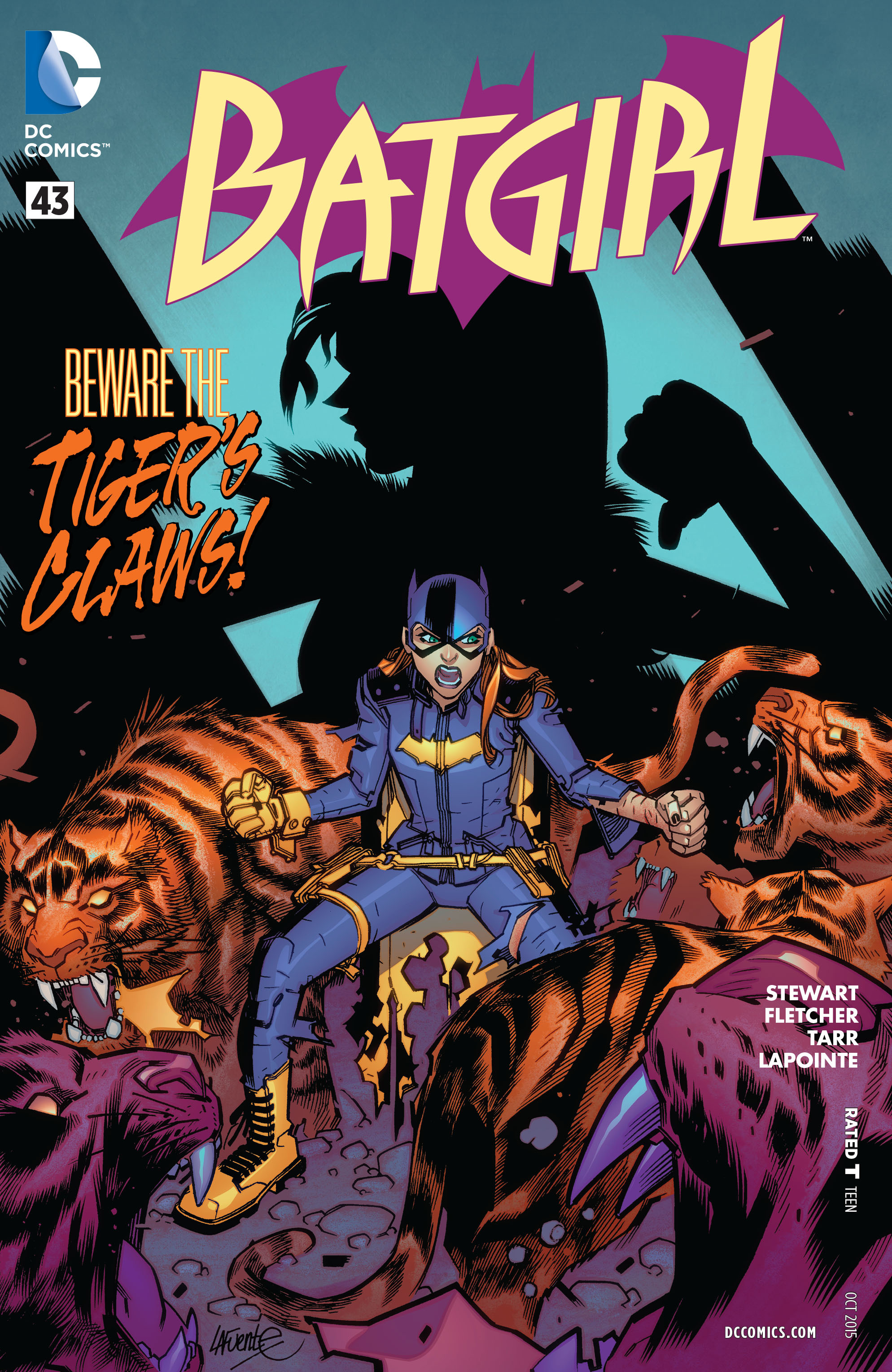 Read online Batgirl (2011) comic -  Issue #43 - 1