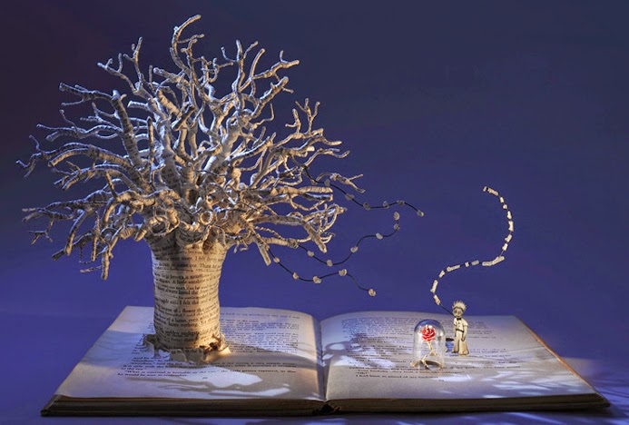 03-The-Little-Prince-Su-Blackwell-Book-Fairy-Tale-Sculptures-www-designstack-co