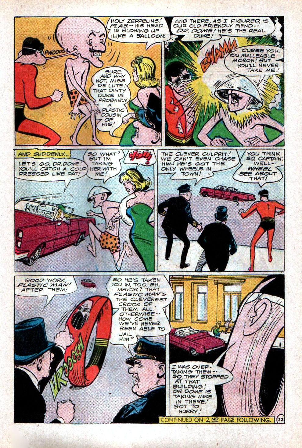 Read online Plastic Man (1966) comic -  Issue #3 - 28