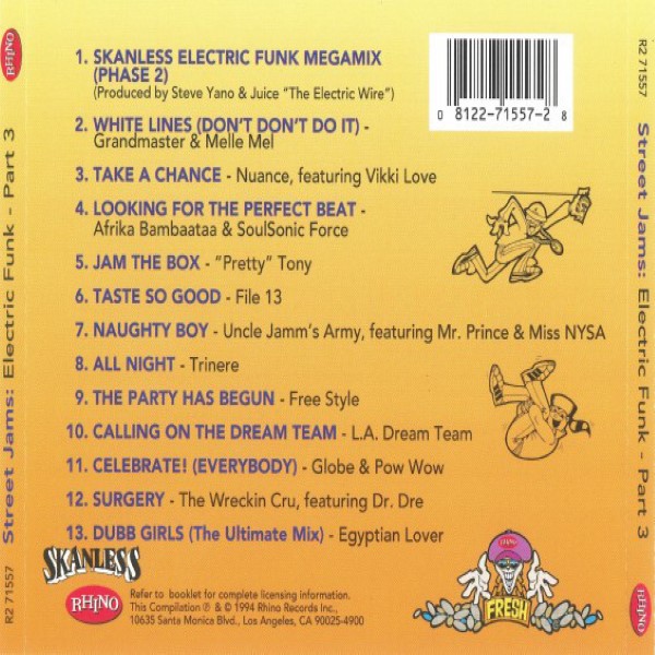 CALI LIFESTYLES Street Jams Electric Funk Part 3