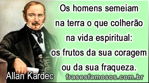 frases de Allan Kardec