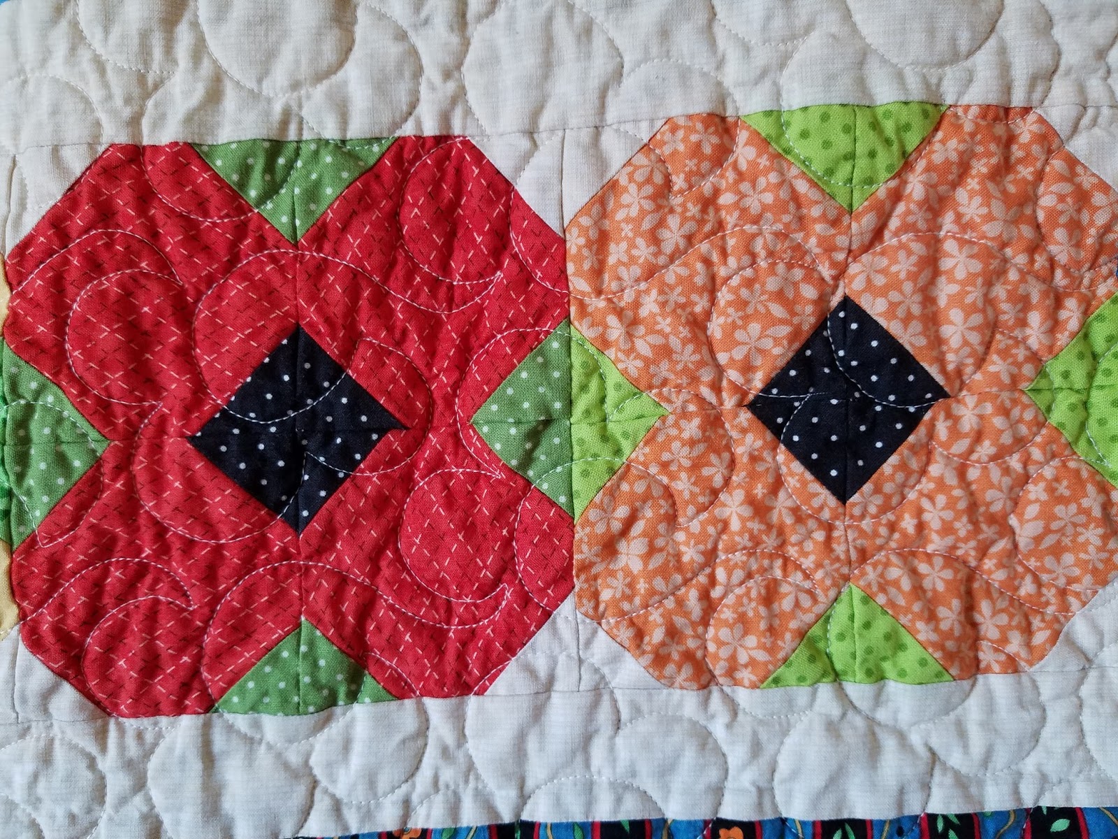 Lovin' Life At The End Of The Dirt Road German Baby Quilt