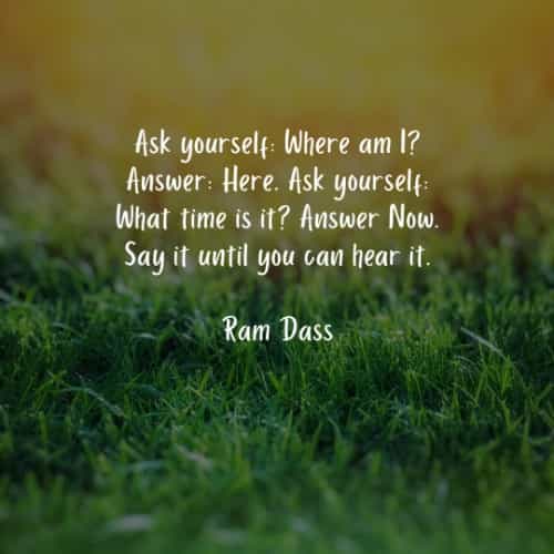 Famous quotes and sayings by Ram Dass
