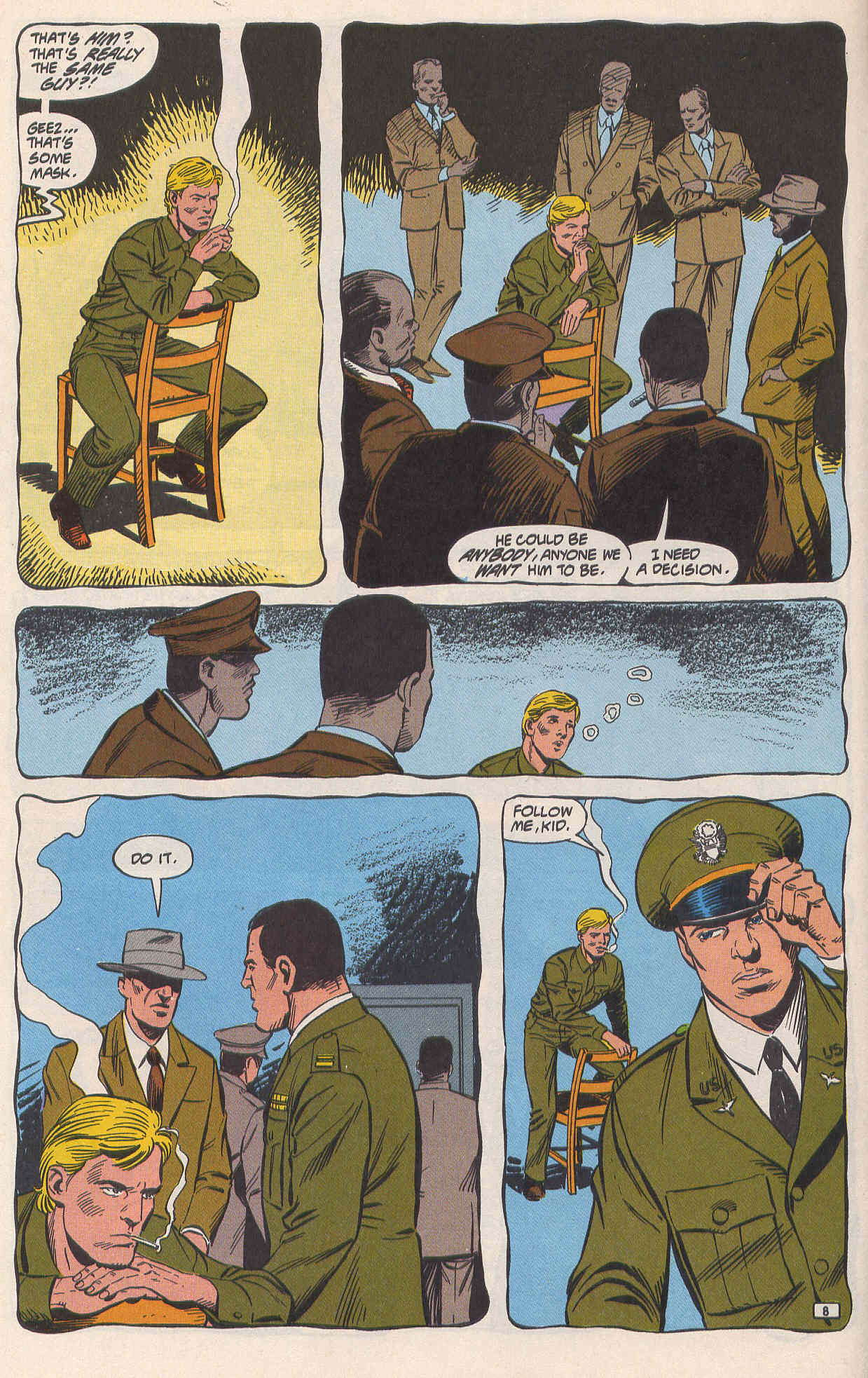 Read online The Unknown Soldier comic -  Issue #6 - 9